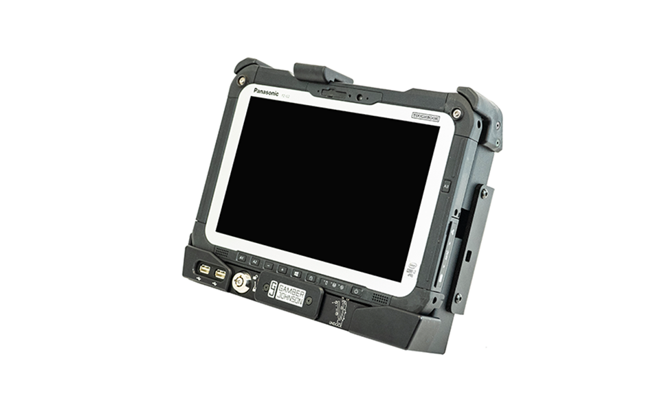 Panasonic G2 Dock with Dual RF Front Side Dual RF with tablet
