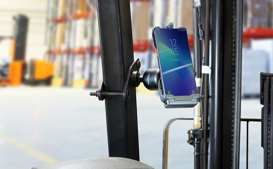 Samsung Galaxy XCover Pro Cradle in Material Handling