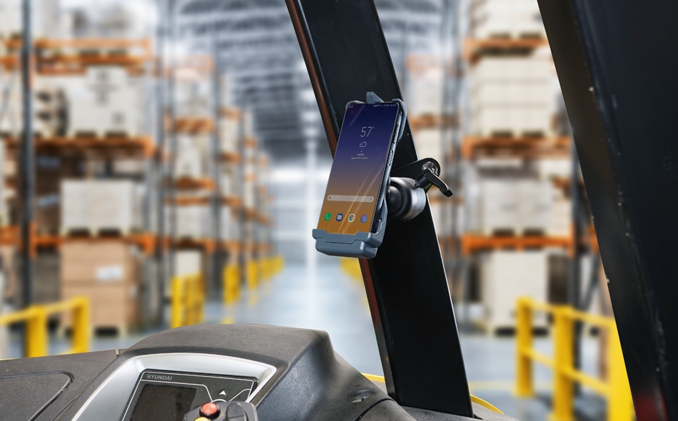 Samsung Galaxy XCover Pro Cradle in Material Handling