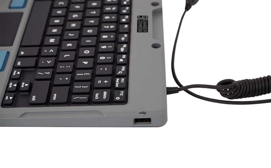 Rugged Lite Keyboard - USB side port