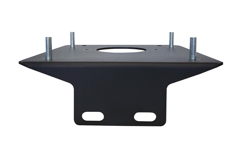 7160-1587 Top of Dash Mount Base On-White Side Profile