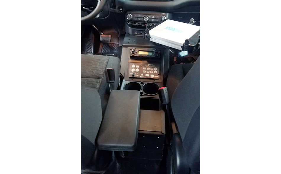 2021+ Dodge Durango Standard Console Box Installed with Cradle (7160-1627)