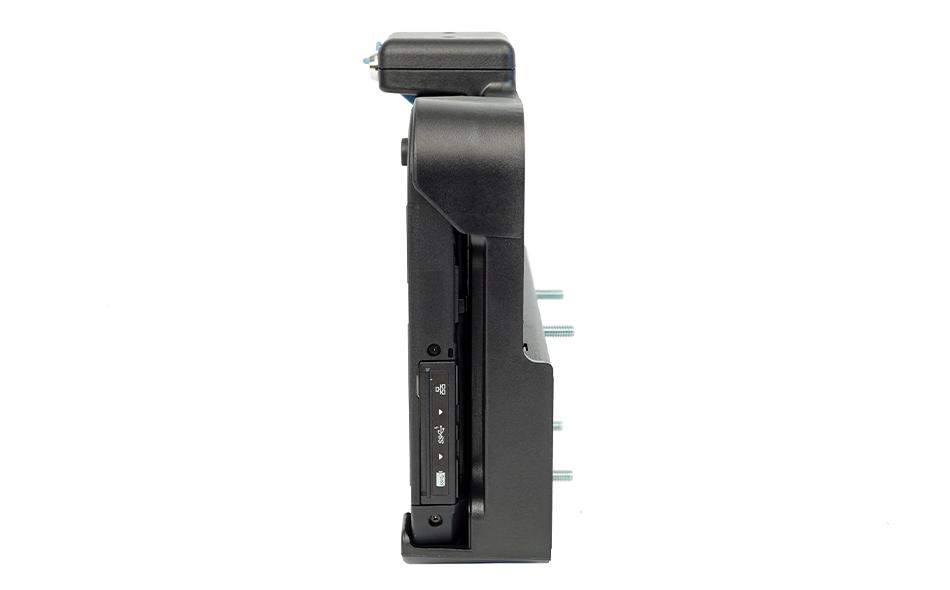 Panasonic FZ-G1 / G2 THIN docking station - right edge view with tablet