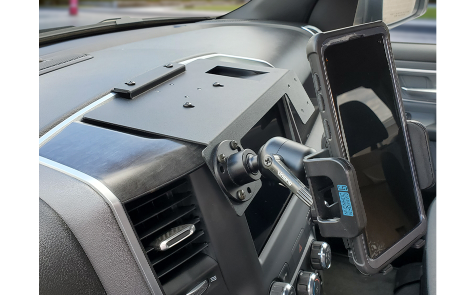 7160-1657 RAM Top of Dash One Device Installed 