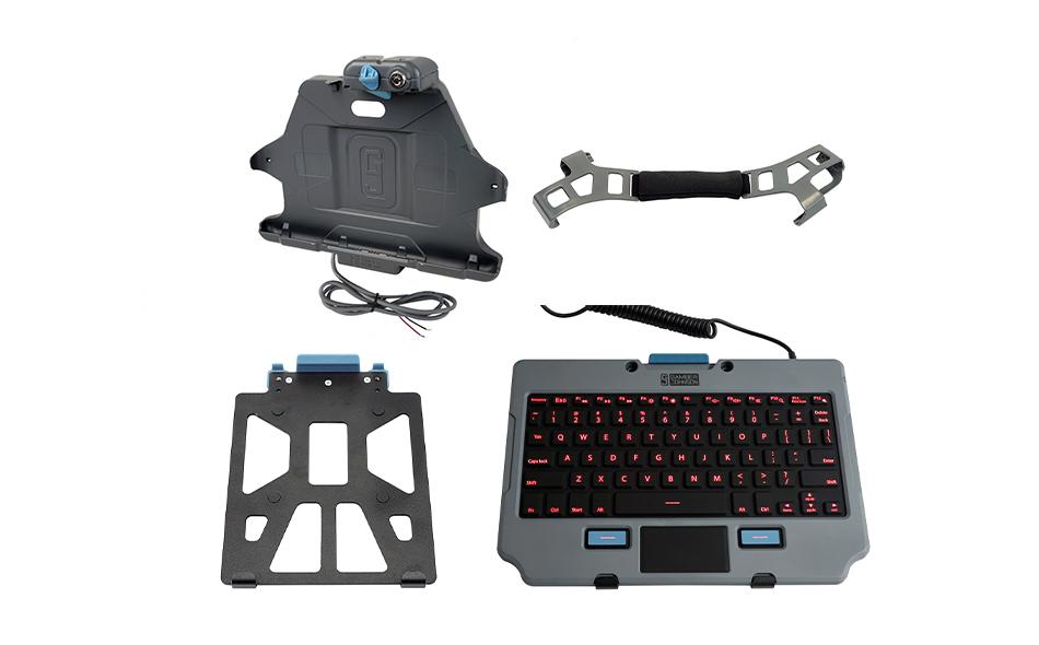 Backlit keyboard kit with handstrap