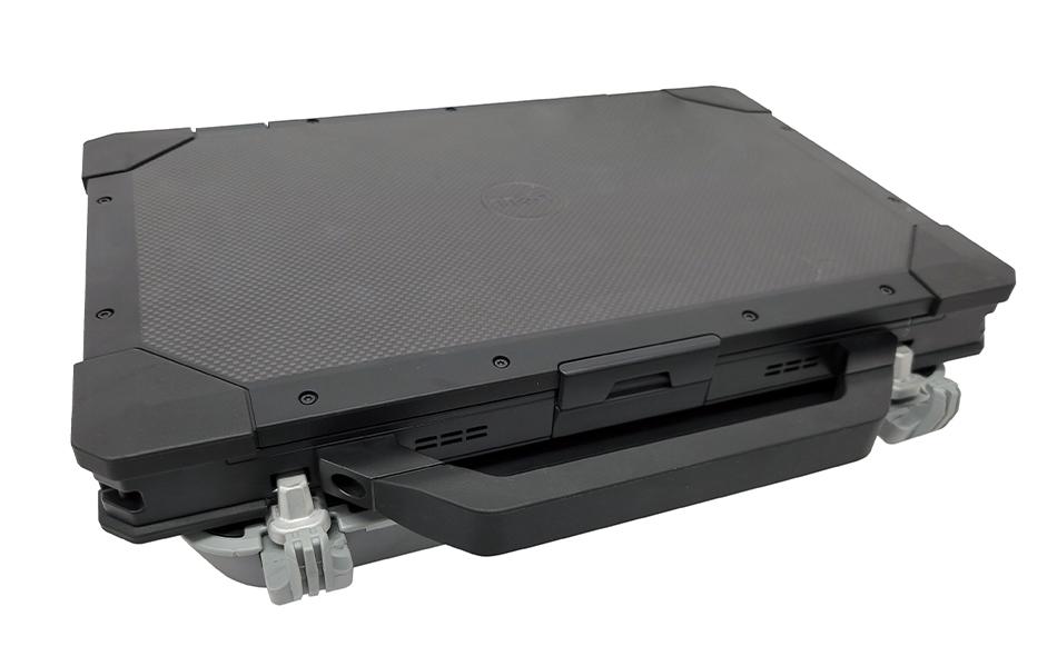 Dell Latitude Docking Station with retrofit hook kit with computer