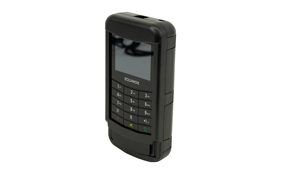 Protective Payment Case for Equinox Luxe 6200m side view 1
