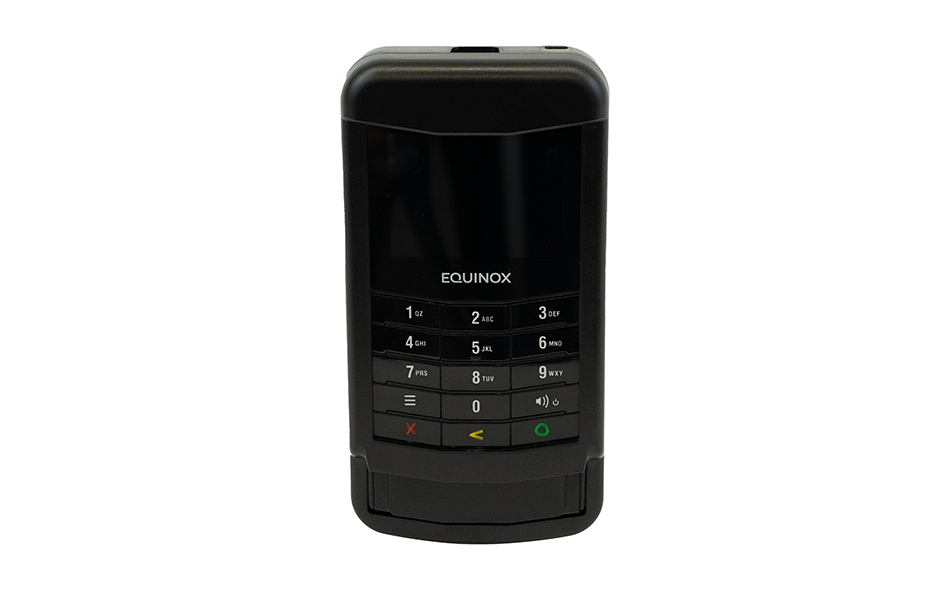 Protective Payment Case for Equinox Luxe 6200m front view