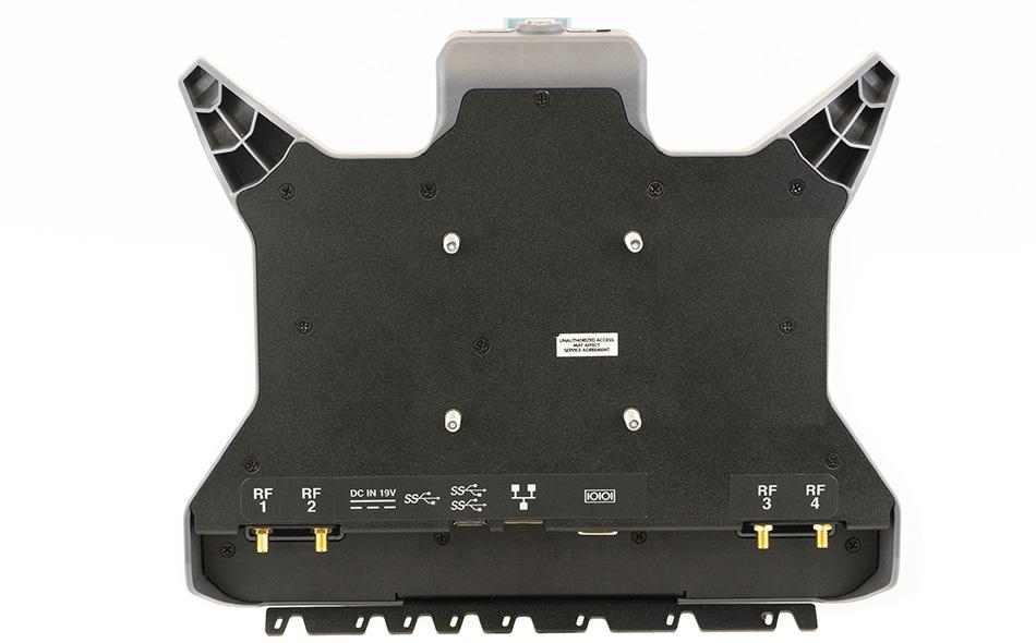 Dell Latitude 7230 Rugged Extreme Tablet Vehicle Dock back view