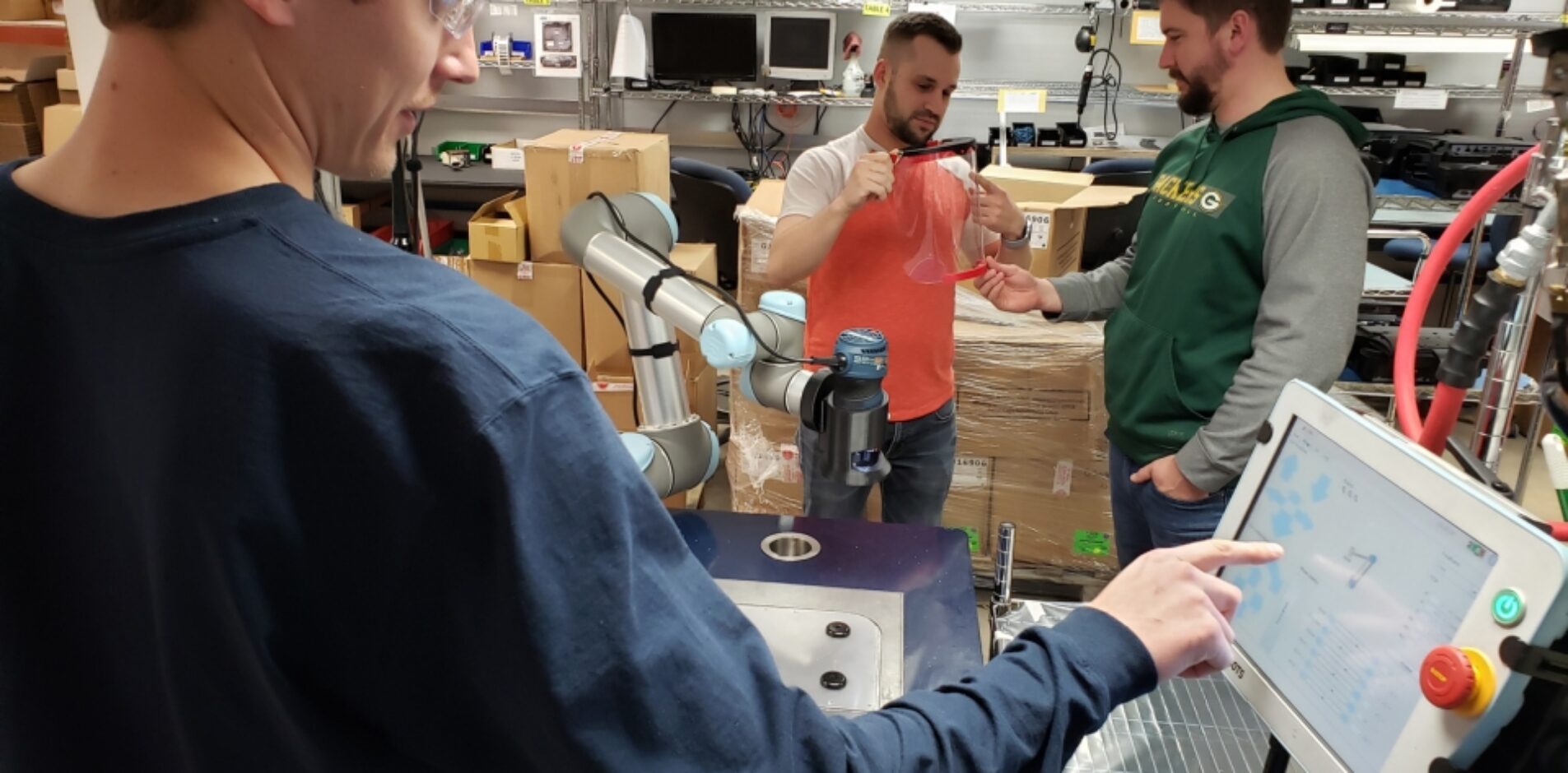 Gambe Johnson Cobot PPE