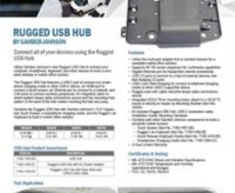 rugged usb hub