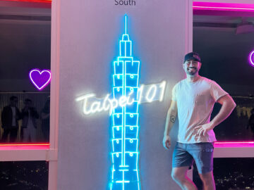 Darrell Martin - Taipei 101 tower