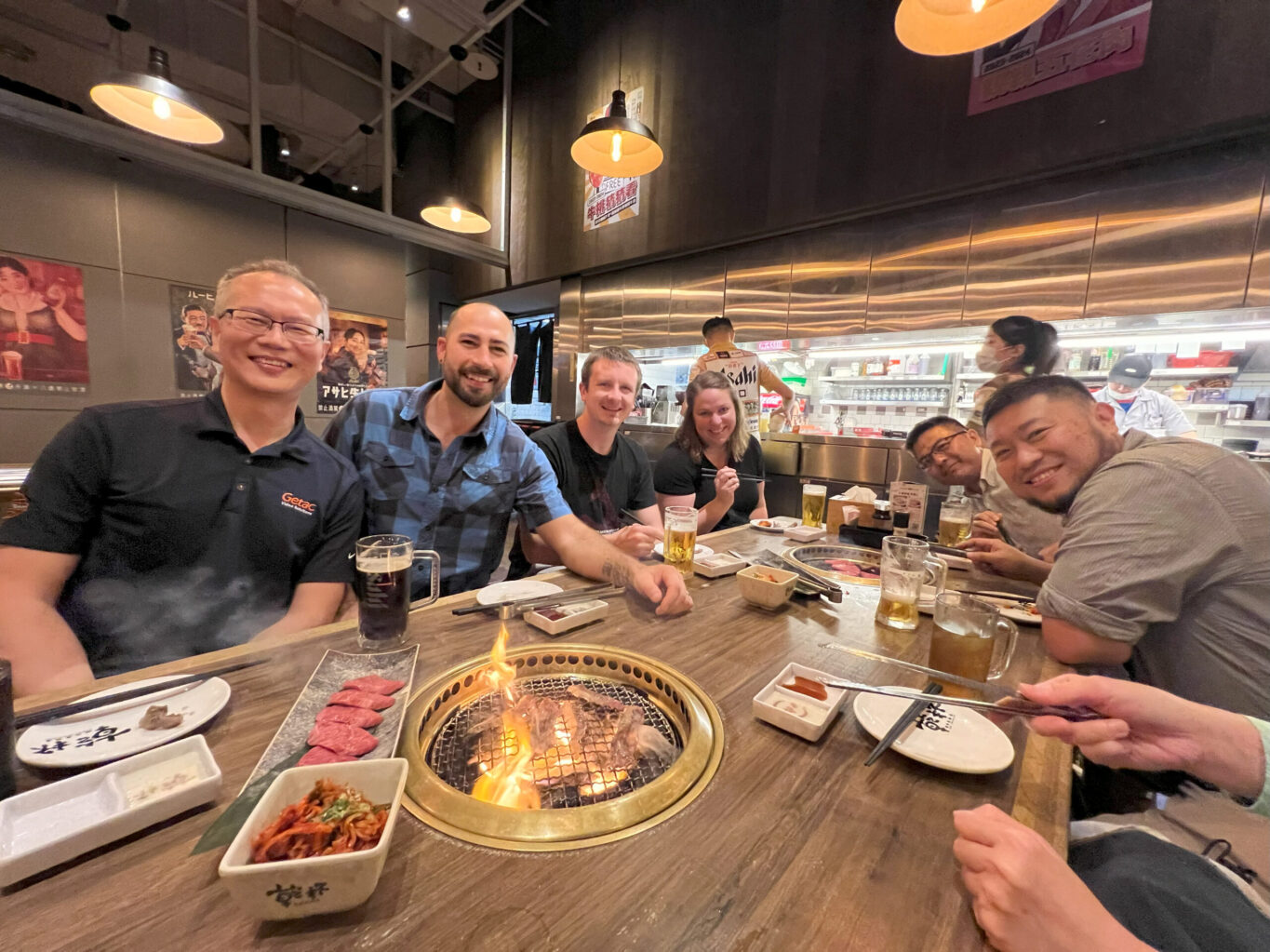 Darrell Zach and Sarah Out to dinner with Getac