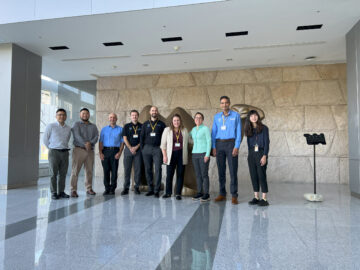 Jason Zach Darrell Sarah and Gautam with Getac team