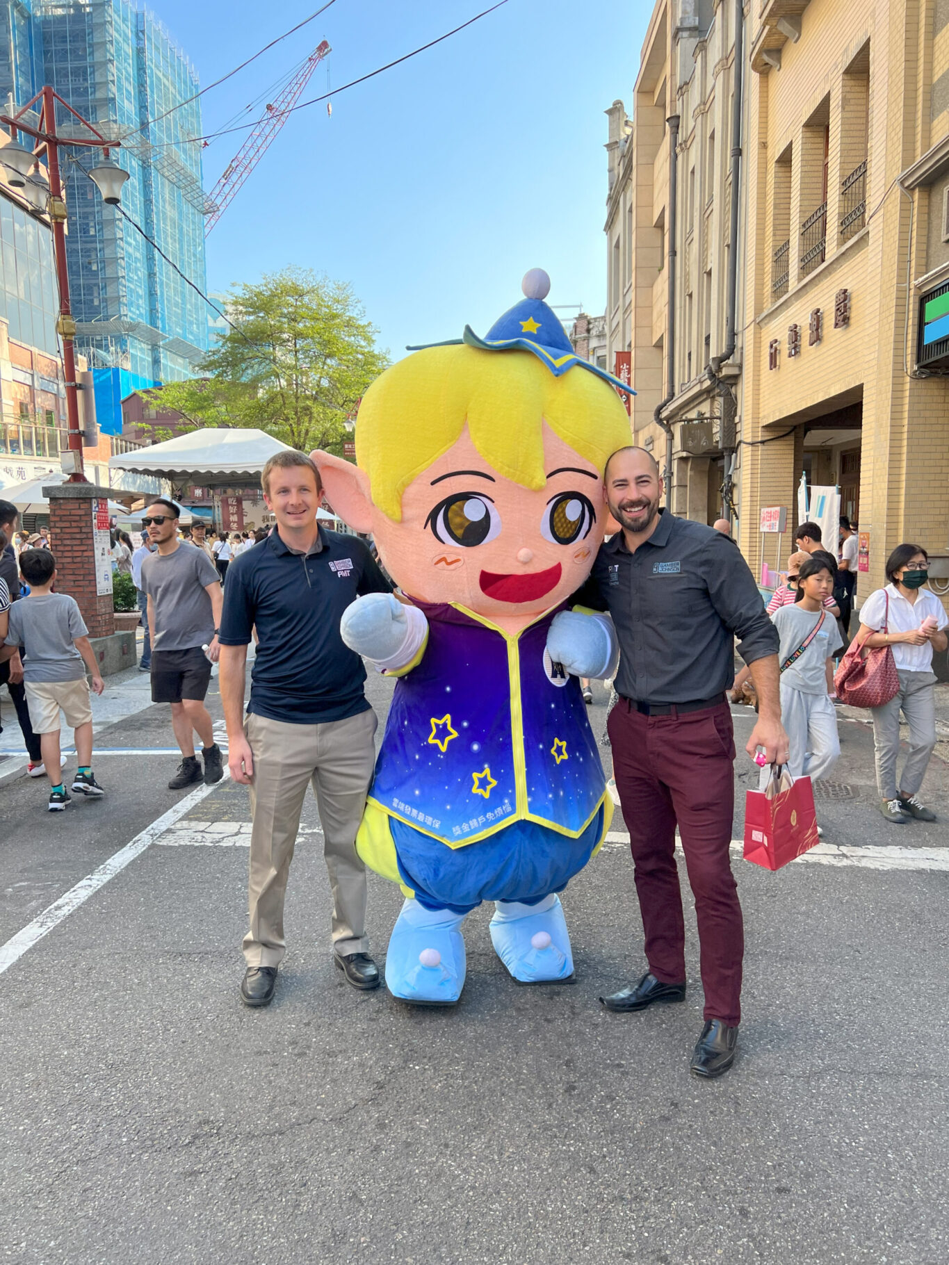 Zach and Darrell - Taiwan childrens show character