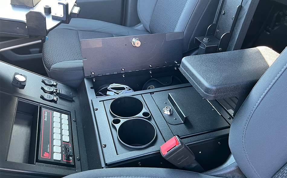 2019+ Chevrolet Silverado Wide Body Console Box with Cup Holder