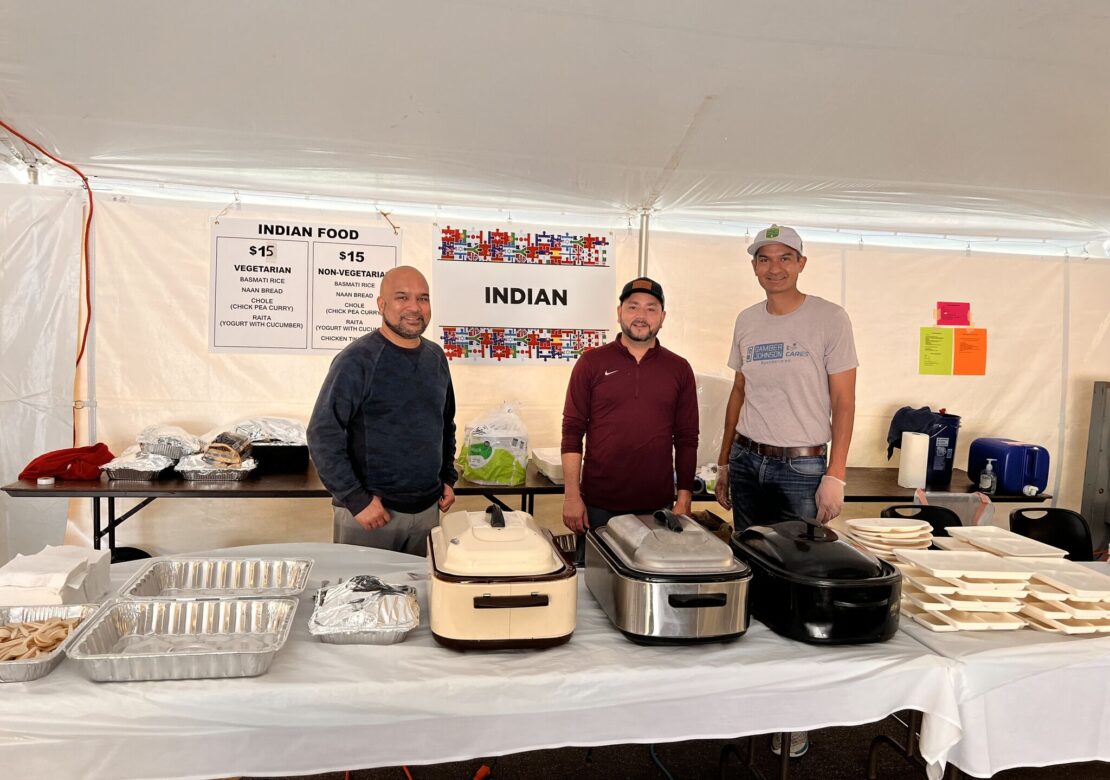 Gautam Volunteering in the community