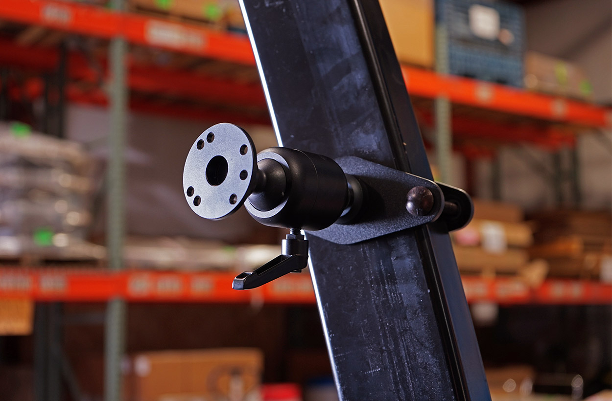 Premium 4x4 Mounting Plate 'Big John Style' With Stainless Steel Thumb Screws - Made In USA
