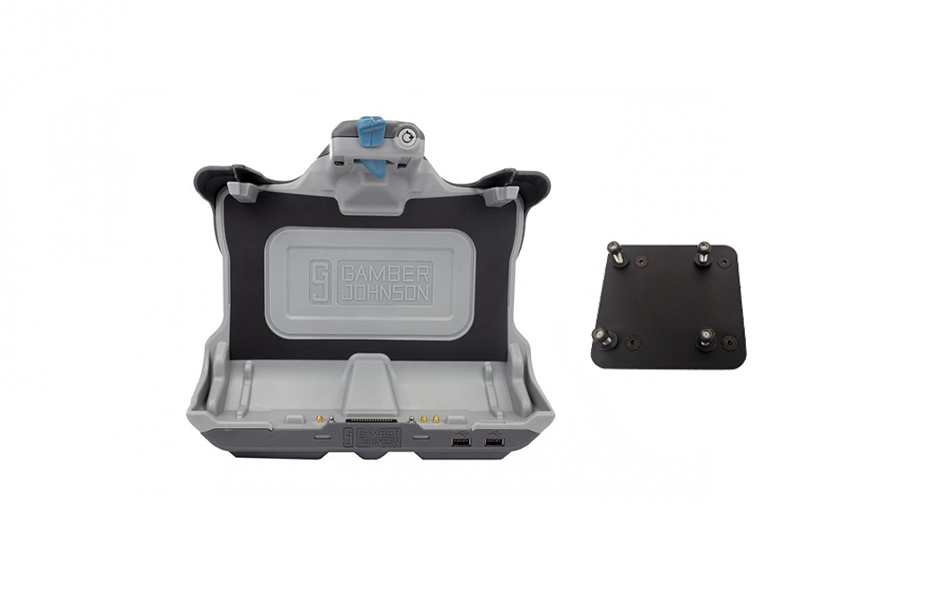 ★　cft. docking military JK RAM® Form-Fit Powered Dock for Getac ZX10 – RAM Mounts