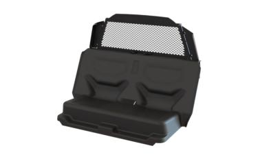 2020-2025 Ford Police Interceptor® Utility Full Transport Replacement Seat with Cargo Metal Mesh Partition