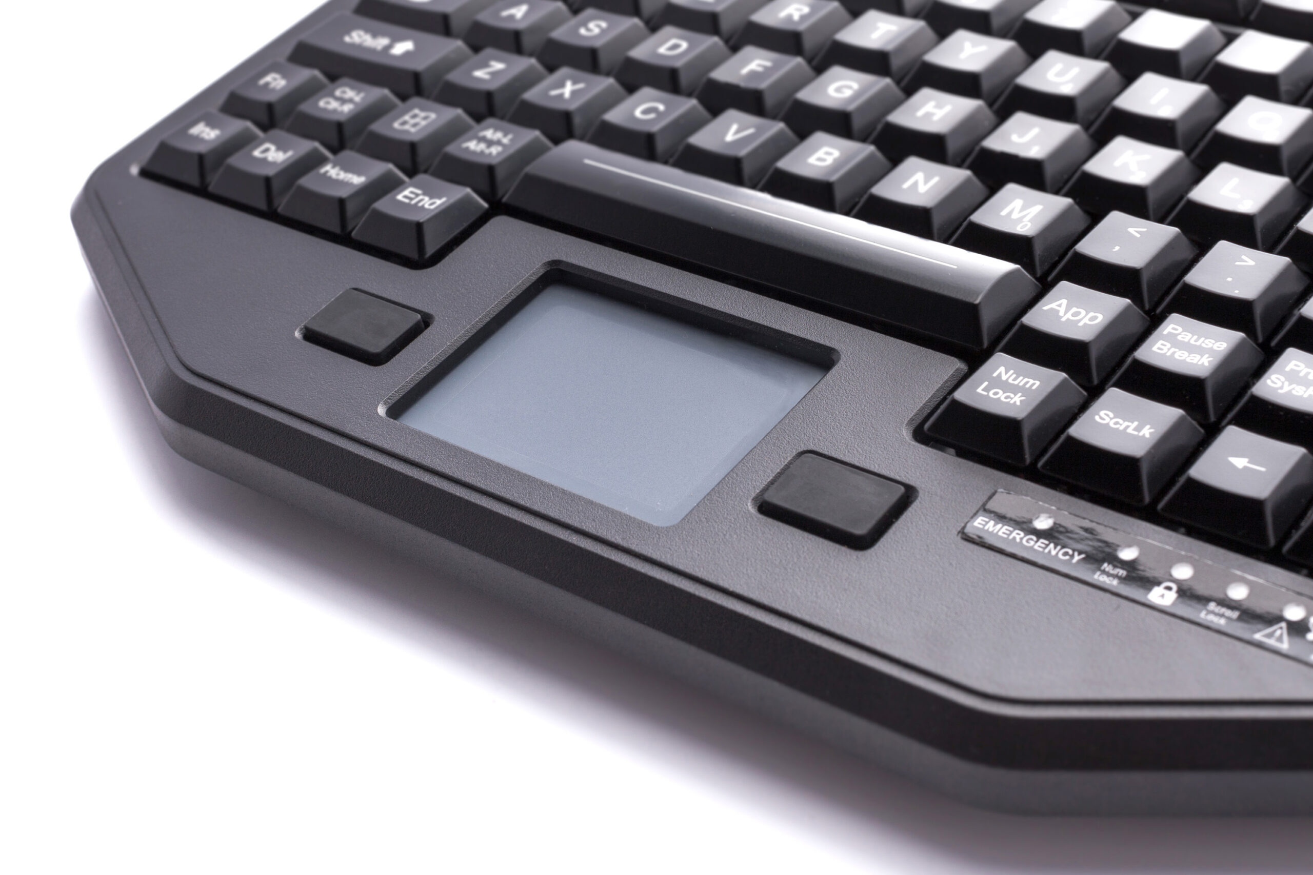 iKey Full Travel Keyboard with Integrated Touchpad - Gamber