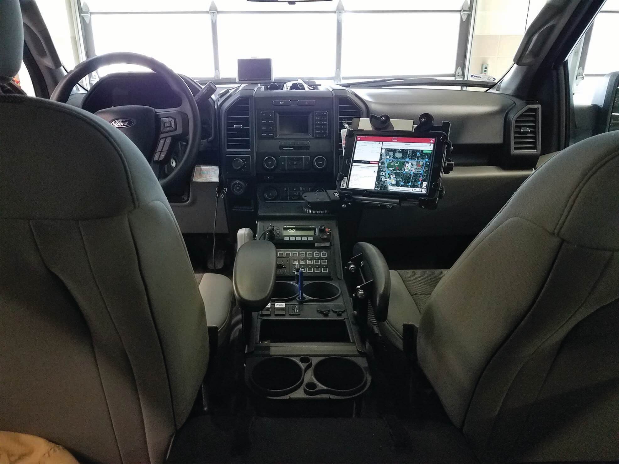 Universal Sloped Front Console Box - Gamber-Johnson LLC