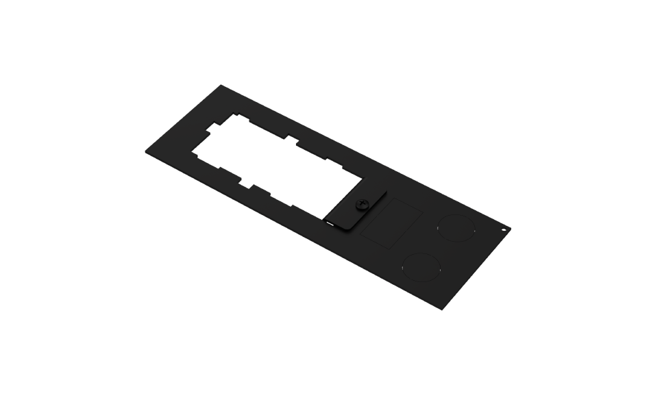 Ford Transit Upfitter Switches Relocation Faceplate (2024+)