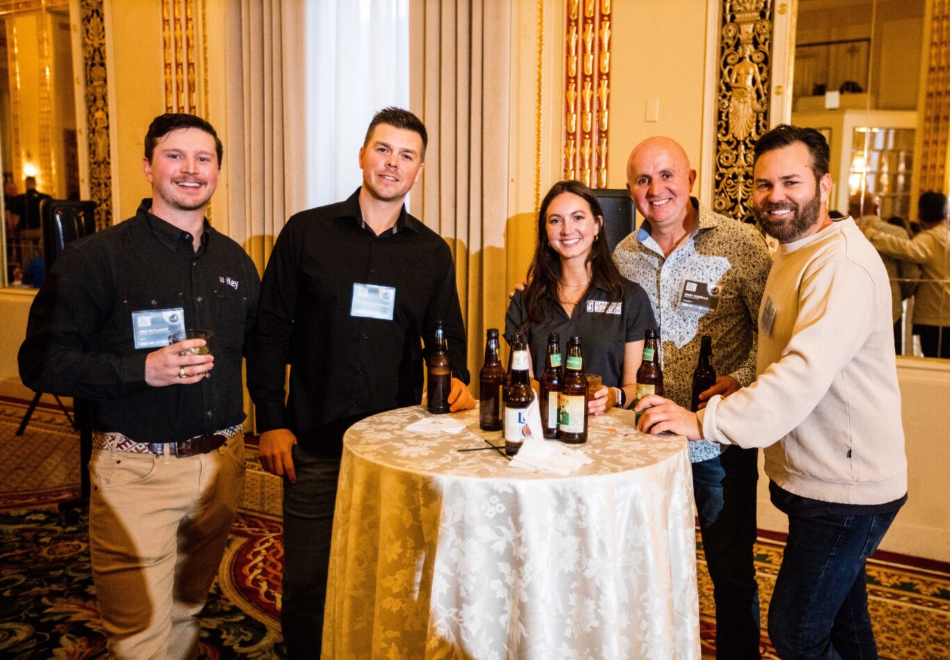 Reseller Picture on opening night at connect 4 tomorrow 2023 in Milwaukee