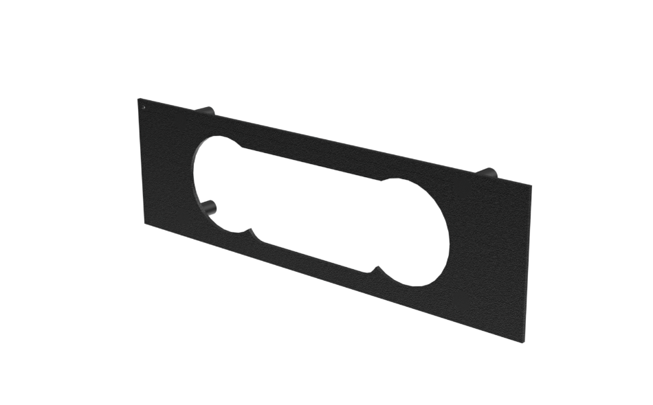 FACEPLATE - 2020+ PIU REAR HVAC CONTROL