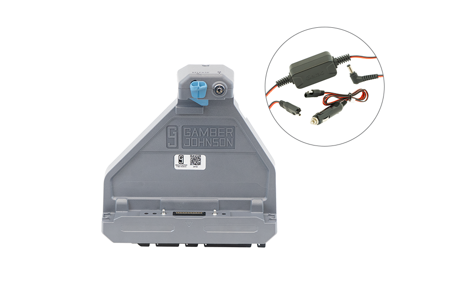 Getac ZX80 Tablet Docking Station (NO RF) with 65W Auto Power Adapter