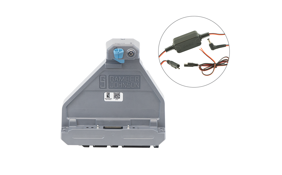 Getac ZX80 Tablet Docking Station (NO RF) with 65W Bare Wire Power Adapter