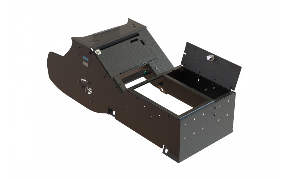 2025+ CHEVY TAHOE WIDEBODY CONSOLE BOX WITH INTERNAL PRINTER