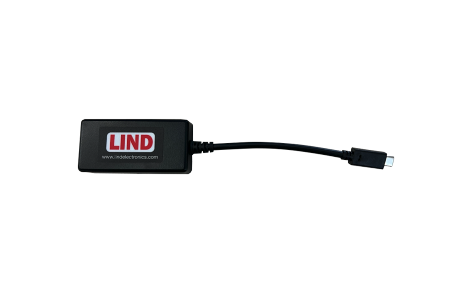 Front view image of the Dell Dongle Adapter - Dell 7.4mm Bondi to USB-C on white image