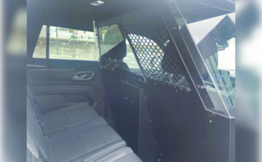 2021+ Chevrolet Tahoe Passenger Partition back side view