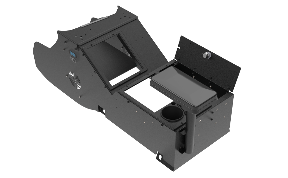 2025+ Tahoe Widebody Console w/ Cup Holder & Tall Armrest