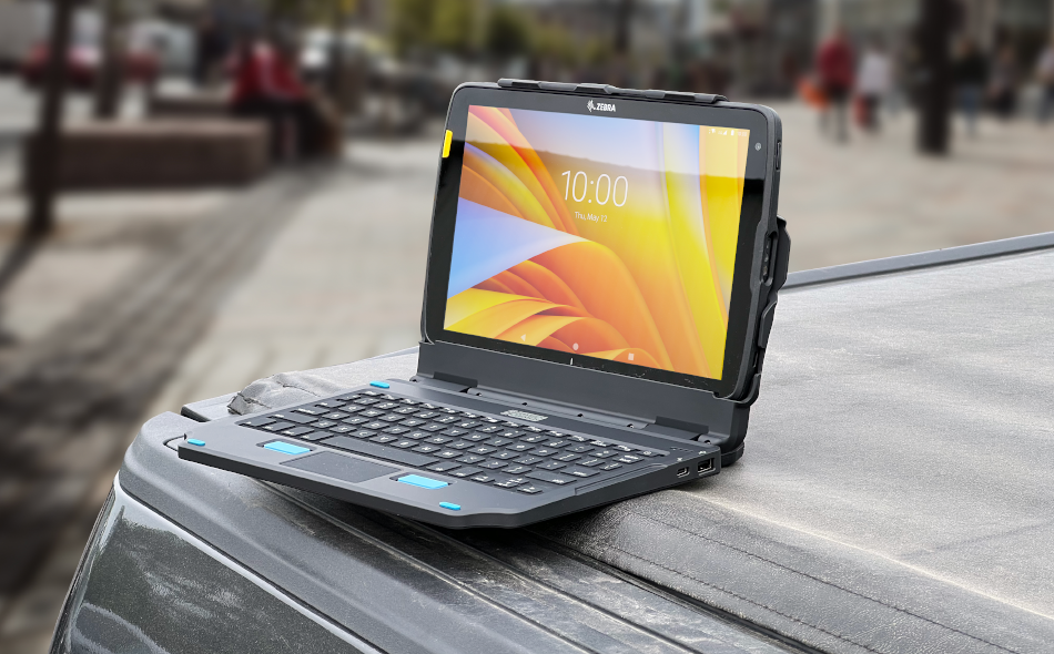 Zebra ET4X 10-inch 2-in-1 Keyboard (Spanish)