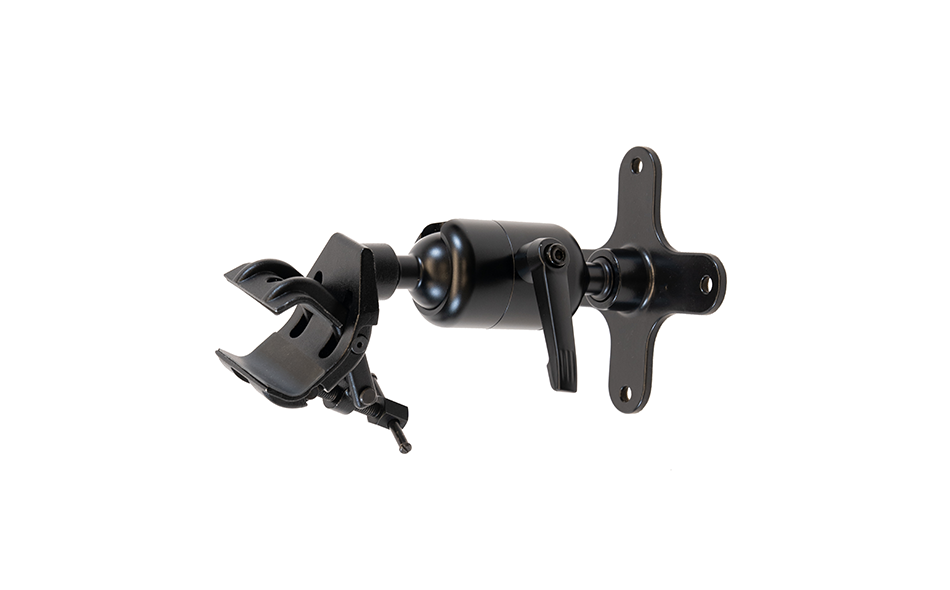 Zirkona Screw Clamp, Large 2-Down with Brake, and VESA 75mm Device Plate