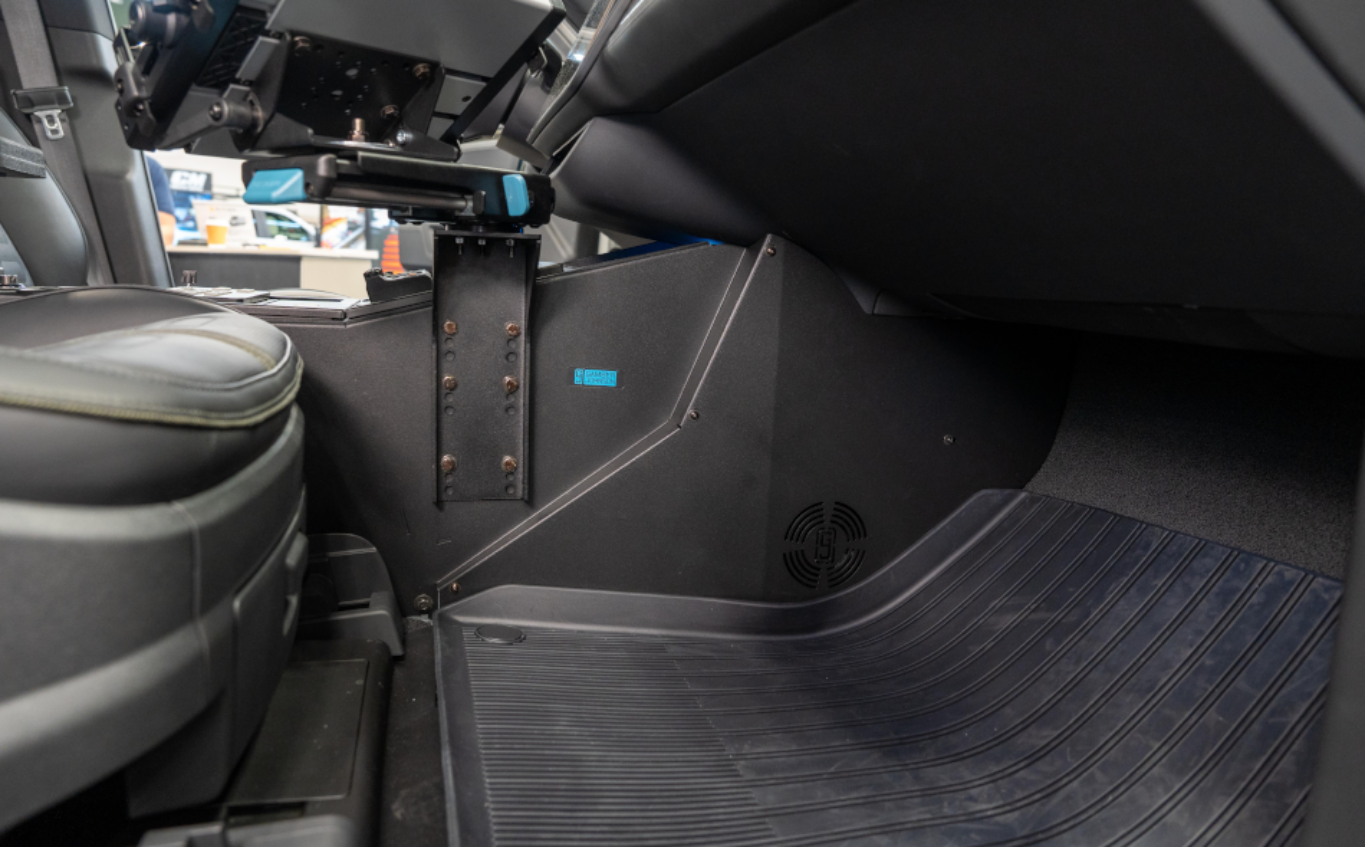 Rivian Console Box bottom view