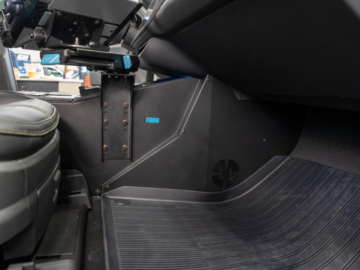 Rivian Console Box bottom view
