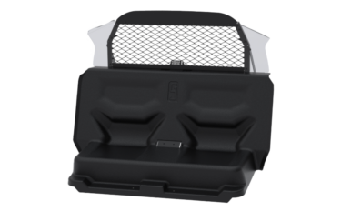 2020-2025 Ford Police Interceptor® Utility Full Transport Replacement Seat with Cargo Metal Mesh Partition