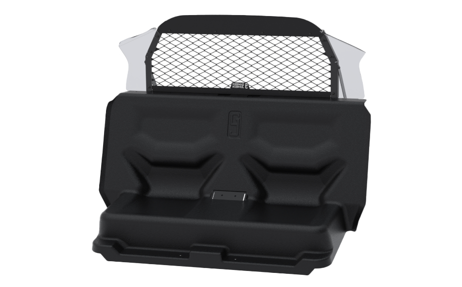 2020-2025 Ford Police Interceptor® Utility Full Transport Replacement Seat with Cargo Metal Mesh Partition