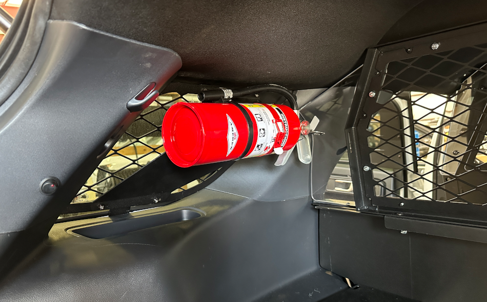 Fire Extinguisher Mounting Bracket - Ford Interceptor® Cargo