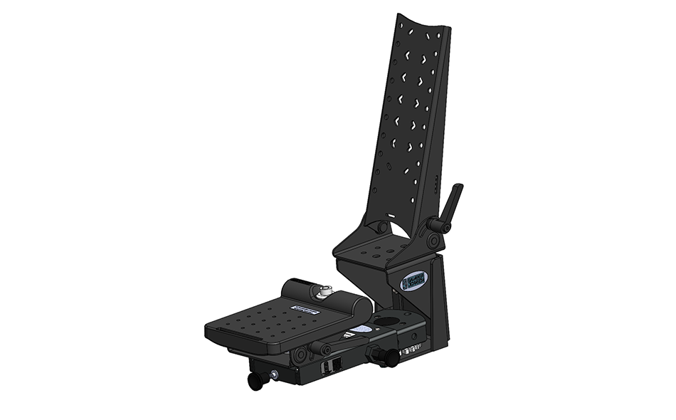 Tall Tablet Display Mount Kit: Mongoose and Quick Release Keyboard Tray