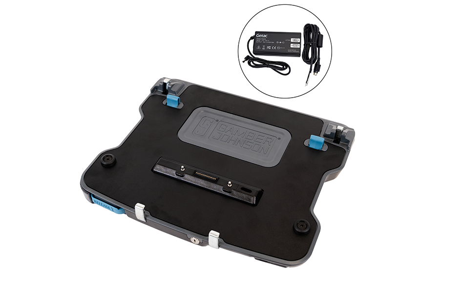 Getac B360 Laptop Docking Station with Getac 120W Bare Wire Auto Power Adapter (No RF)