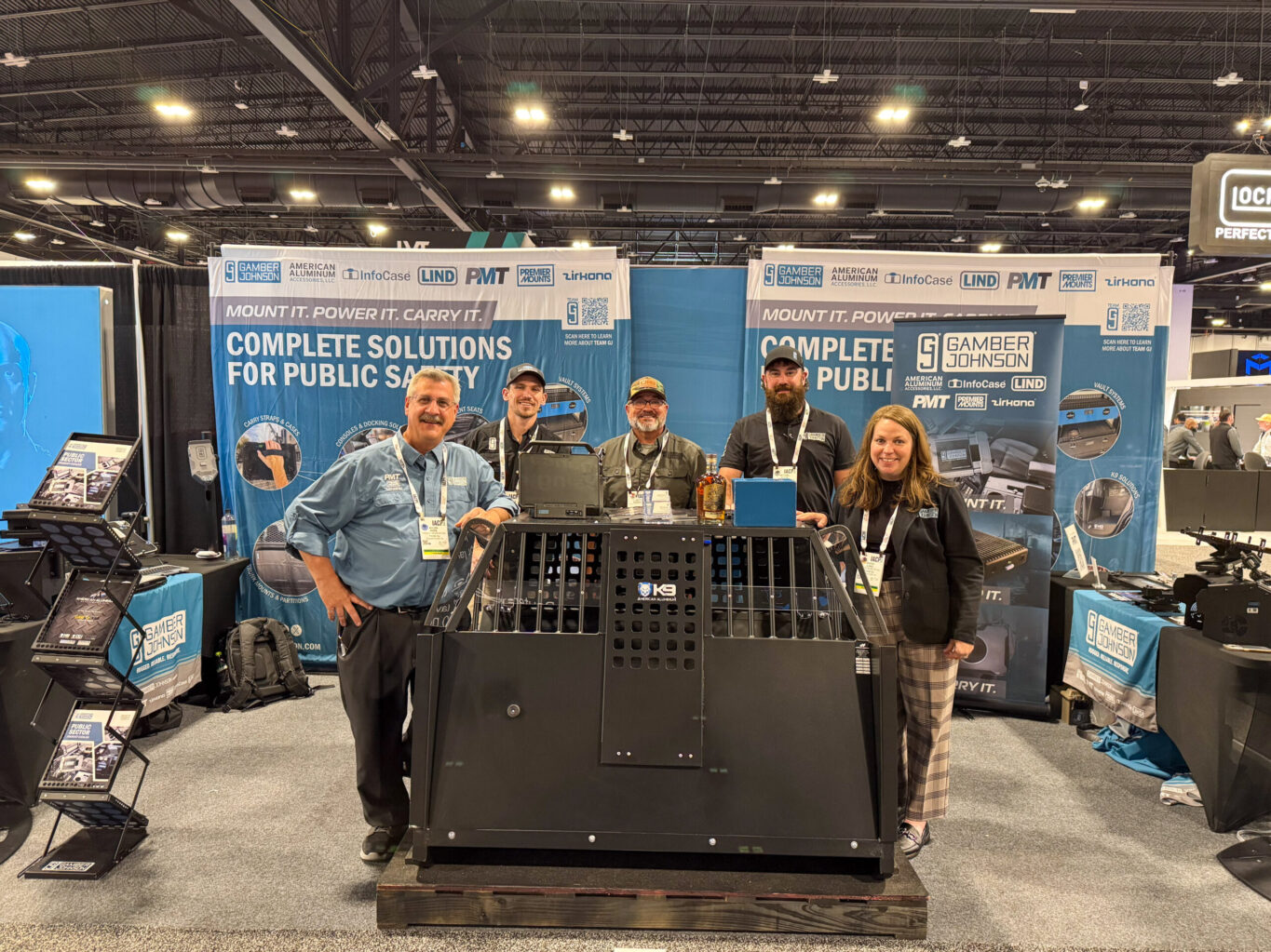 Gamber-Johnson team members at IACP 2025