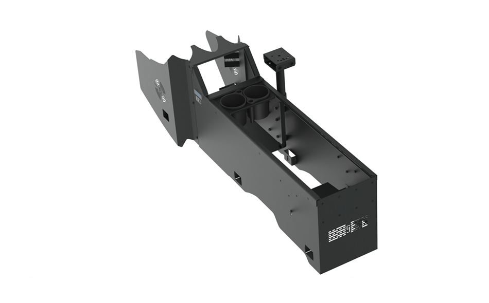 KIT - CHEVY BLAZER EV - CONSOLE WITH CUP HOLDER, SIDE MOUNT, ARMREST, AND MONGOOSE