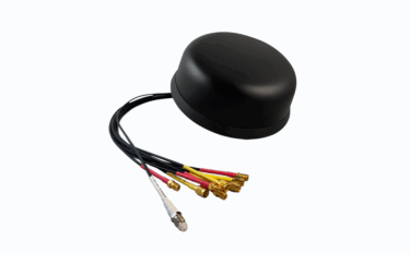 9-in-1 Bkack Rugged Dome Antenna Kit on white