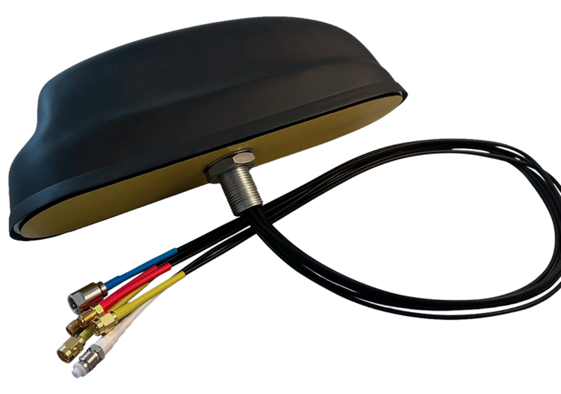 6 in 1 Sharkfin Antenna Kit (BLACK, TNC RF, CELL, WIFI, GPS)