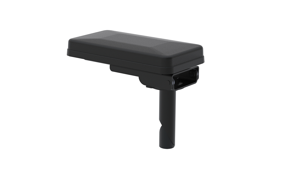 Breakaway Armrest with Upper Pole Mount