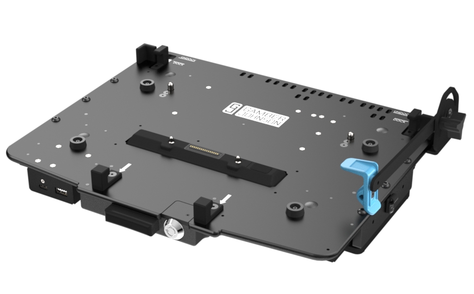Getac B360 Laptop Docking Station (No RF) - Aluminum